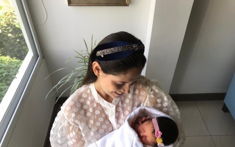 Madre e hija, en calma.