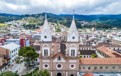 Vista panorámica de Loja.