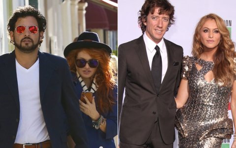 Foto 1: Junto a Gerardo Bazúa. Foto 2: En compañía de Colate