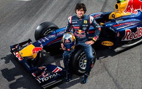 Carlos Sainz corrió para Toro Rosso (filial de Red Bull), por lo que está indetificado con Italia.
