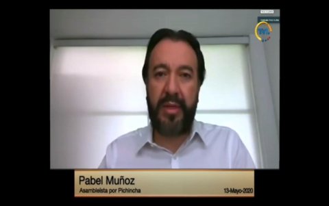 Correísta. Para Pabel Muñoz no hay nada peor que la austeridad.