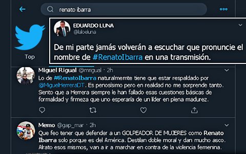 Los fanáticos del fútbol mexicano no aprueban el posible reintegro de Renato Ibarra al América.