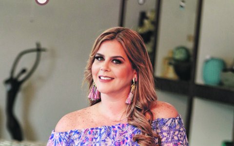 María del Rosario Gutiérrez, de Canal Uno.