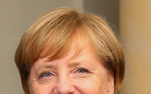 Imagen de Angela Merkel que acompaña su perfil en Wikipedia.