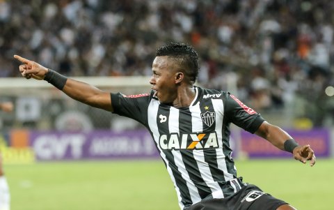 Juan Cazares, jugador del Atlético Mineiro Brasileño.