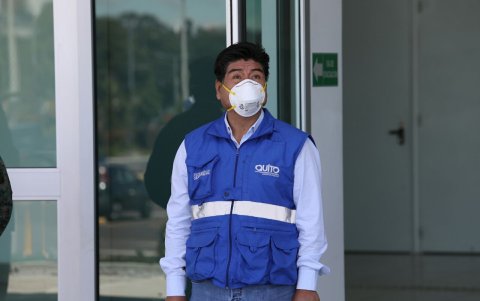 Alcalde. Jorge Yunda en medio de la tormenta