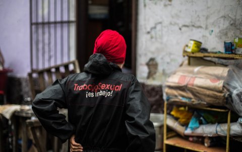 Aunque su trabajo es legal, las trabajadoras sexuales no escapan al estigma social en un país considerado conservador.