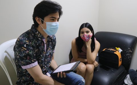 Ney Calderón y Katty García.