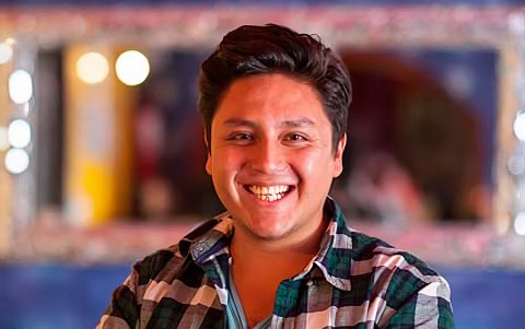 Paúl Lalaleo ccmenzó su carrera como parte del grupo de EnchufeTv.