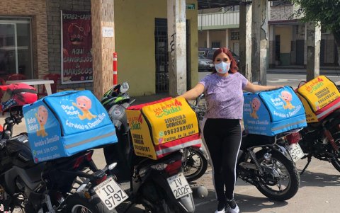 Convertida en una empresaria.