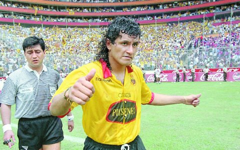 Marco Antonio Etcheverry llegó a Barcelona en octubre de 1997 y se fue en enero de 1998.