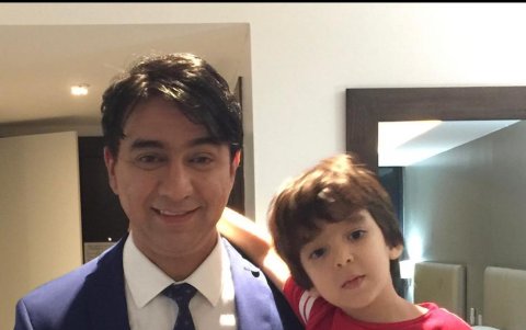 Fernando con Fernando Adrián.