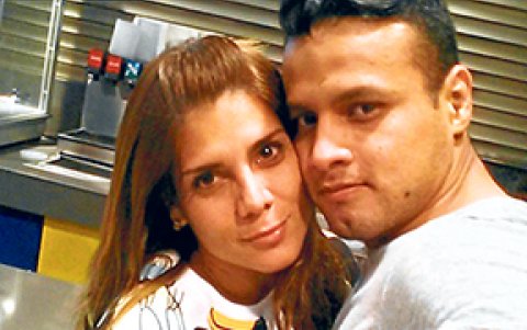 Con el bailarín Rayo se conocieron en TC.