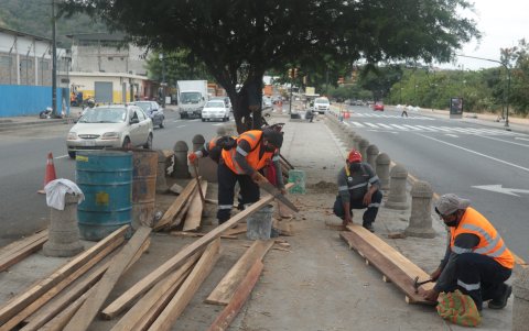 Hecho. La construcción de la obra ha iniciado ya en la avenida Barcelona. El primer tramo está previsto a inaugurarse en julio.