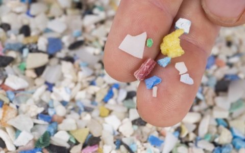Los plásticos se descomponen en el agua y quedan partículas milimétricas.