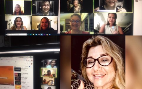 Aliviar el estrés en otros, a través de la música, es otra de sus iniciativas.