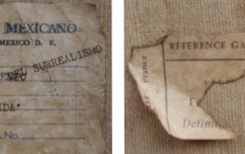 La pintura está registrada como un óleo sobre lienzo, pero se dice que la original es sobre tabla.