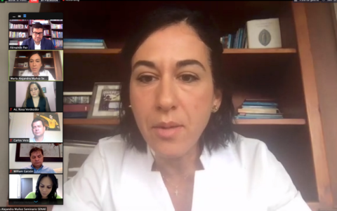 María Alejandra Muñoz, directora de SENAE.