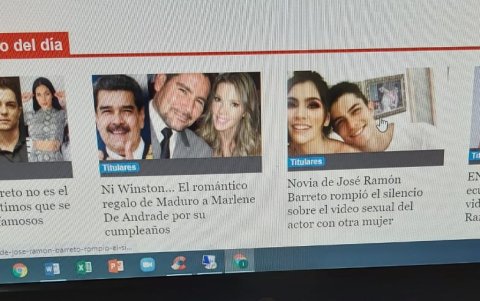 La noticia se conoció en Venezuela.