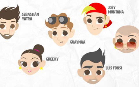 Artistas latinos que se unen en el EP Mini Stars