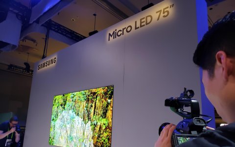 Modular MicroLed las pantallas que Samsung reveló en 2020.