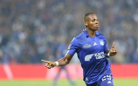 Godoy marcó su gol más importante al Flamengo, en la Libertadores de 2019.