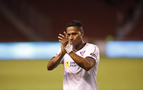 Antonio Valencia quedó campeón de la Copa Ecuador con Liga de Quito.