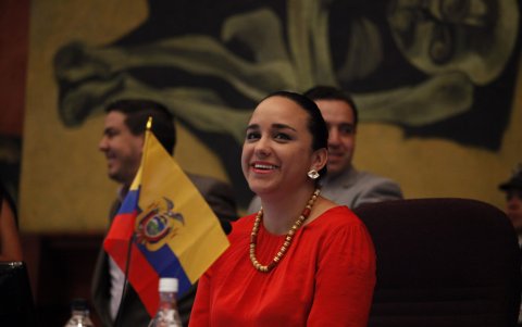 Gabriela Rivadeneira se encuentra en México desde 2019.