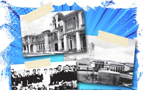 Imágenes históricas del barrio del Astillero y de los equipos de Emelec y Barcelona.