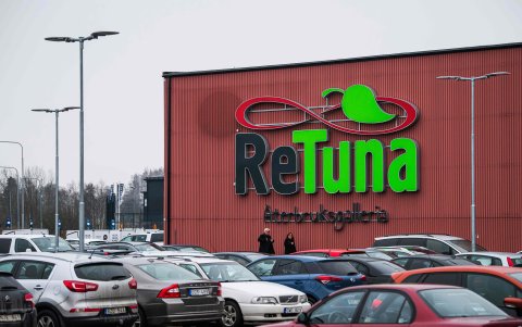 ESKILSTUNA. Una de las fachadas externas del centro comercial, considerado único en el mundo.