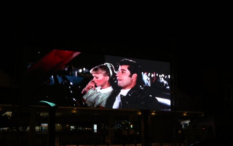 Autocine en Policentro.
