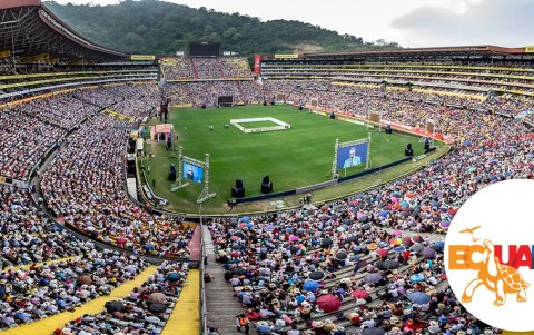 La asamblea de los testigos de Jehová, en Guayaquil, en 2019.