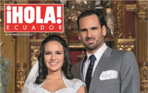 Está casada con Felipe Estrada.