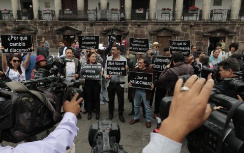 Los cuerpos del equipo de prensa fueron encontrados en un área remota del municipio colombiano de Tumaco.