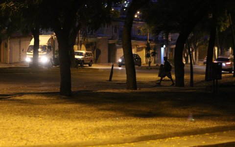 Parques. En la mayoría, al caer la tarde, se observan solo chamberos. El hecho preocupa a los moradores.