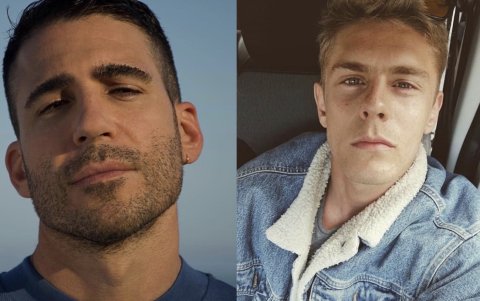 Miguel Ángel Silvestre (izq) y Patrick Criado son las nuevas caras en La Casa de Papel.