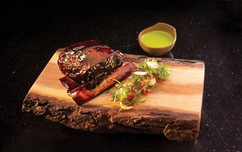 Asado de tira. El menú se elabora con los más altos estándares de calidad.