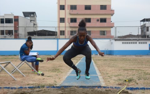 Proyección. Kiara Rodríguez es la principal carta paralímpica, tras ganar el año pasado el título mundial de salto largo en Dubái.