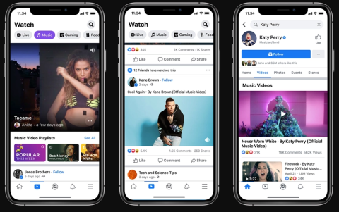 La aplicación ofrece la posibilidad de compartir videos.