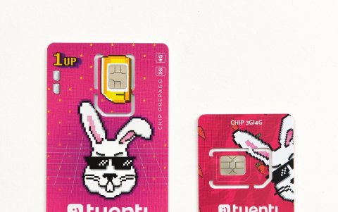 El nuevo chip de Tuenti logra reducir nuestra huella de carbono y la cantidad de desechos plásticos, según indica la compalía.