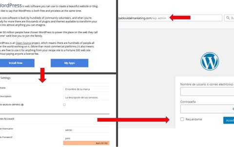 Así se instala y accede al sitio web.