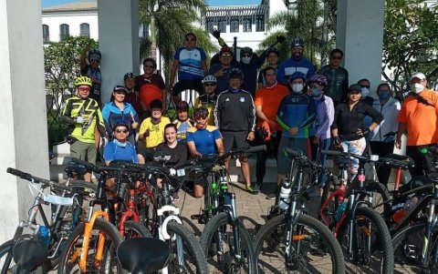 Miembros. Los miembros hacen un llamado a que se unan más vecinos a los recorridos.