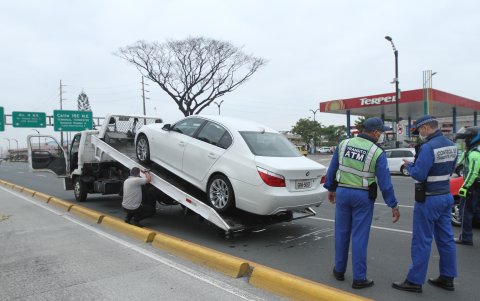 Control. Ayer, siete vehículos fueron retenidos durante los operativos de la ATM.