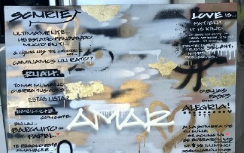 Este cuadro fue un pedido especial de Evaluna Montaner.