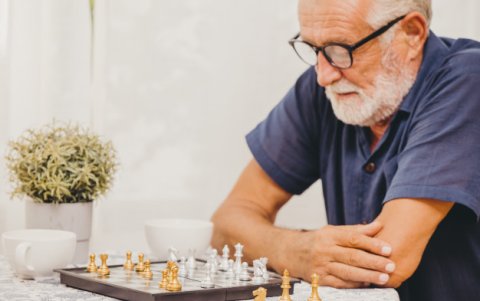 Ejercicios como el ajedrez ayudan a mantenerse mentalmente activos.