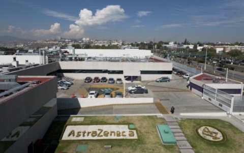 CIUDAD DE MÉXICO. Las instalaciones de los laboratorios AstraZeneca en el país norteamericano.