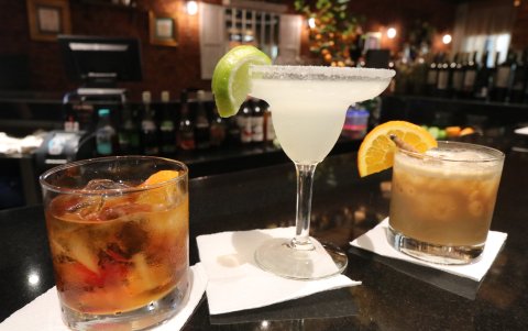 Diversidad de cocteles.