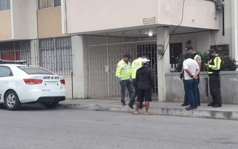 Hecho. Esta es la vivienda en la que se cometió el robo la madrugada de hoy.