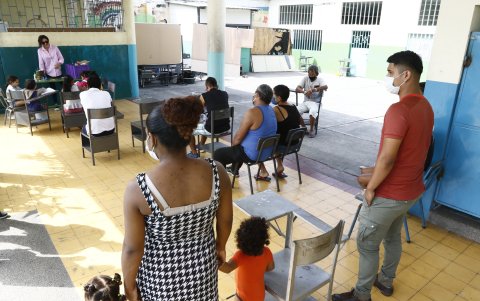 Recreación. El Movimiento Casita Creativa ofrece actividades recreativas a los niños del albergue. Sus padres también reciben charlas motivadoras.