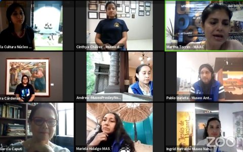 Los museos se unieron para ofrecer al público recorridos virtuales.